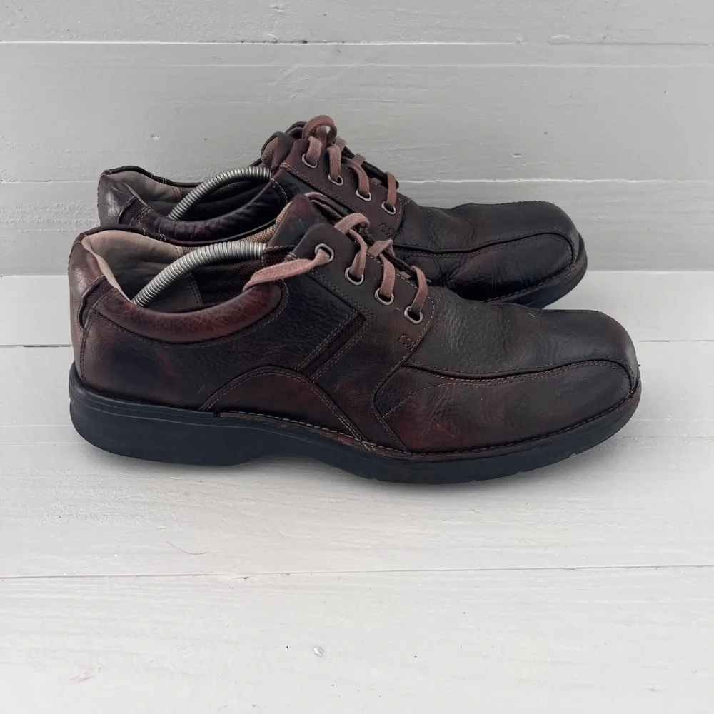 Clarks Men's Cotrell Walk Oxford Size 13m Tobacco Color